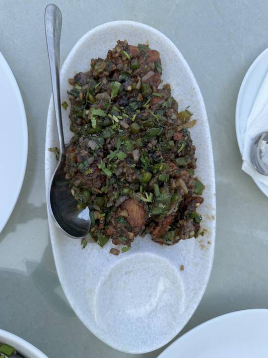 Island seafood dish
