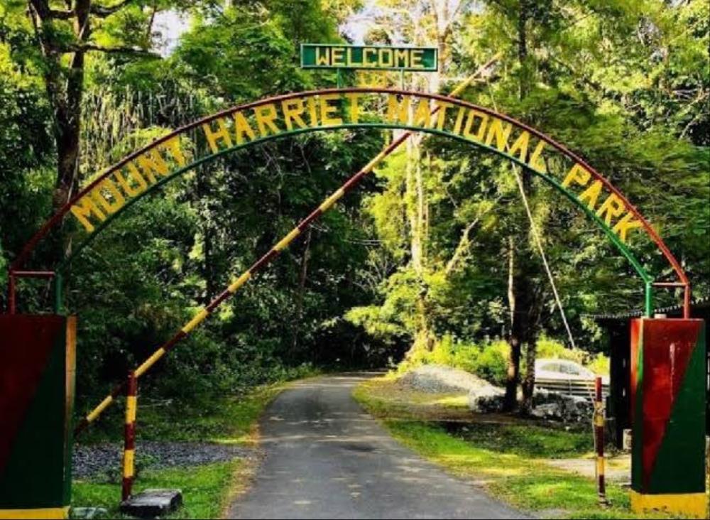 Mount Harriet National Park entrance